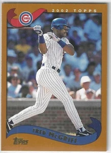 2002 Topps #385 Fred McGriff HOF Chicago Cubs - Picture 1 of 1