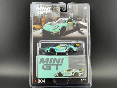 Mini GT Porsche 911 GT3R HubAuto Racing 2023 FIA GT World Cup Macao GP #804 1/64 Foto 1 de 4