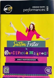 Once Upon a Mattress - Playbill Dec 2024 Los Angeles Ahmanson - Sutton Foster - Picture 1 of 3