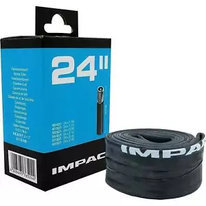 Impac 24x1.5-2.35 Inner Tube Schrader Valve Cycling Bike Tyre Repair - Picture 1 of 1