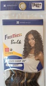 Freetress Bulk Kunsthaar Zöpfe Cozy Deep Bulk 20" Farbe TP4/27 Shake-N-Go - Bild 1 von 4