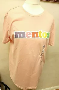 100% Original Mentos Damen Top T-Shirt Medium in Rosa - Bild 1 von 3