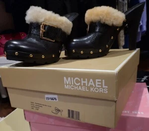 Clog Michael Kors Fairbanks hgh blt taglia 6M USA W - Foto 1 di 14