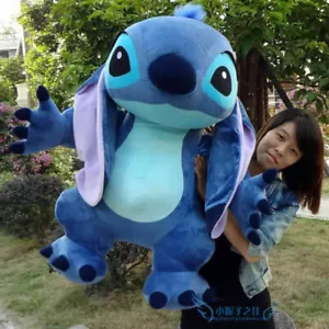 Giant Hung big 35" Lilo & Stitch toys Stuffed Plush soft Doll Pillow Xmas Gift - Picture 1 of 9