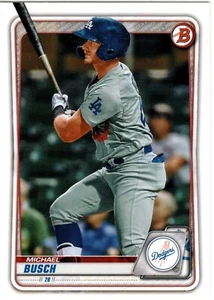 Michael Busch Los Angeles Dodgers 2020 Bowman Draft  - Imagen 1 de 2