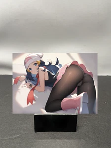 Dawn Pokemon Waifu Anime Custom Art Trading Card NSFW AVAILABLE W6255 - Picture 1 of 2