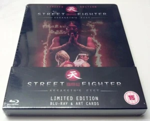 *READ PLS* Street Fighter Assassin's Fist STEELBOOK (Blu-ray UK) REGION B LOCKED - Picture 1 of 12