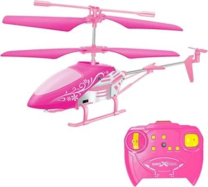 Remote Control Helicopter for Boys Girls Kids 2.4 GHz 3.5 Channel Pink Rc - Picture 1 of 6