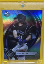 Ryan Vilade #25 Rookie Card Topps Bowman Platinum Colorado Rockies RC