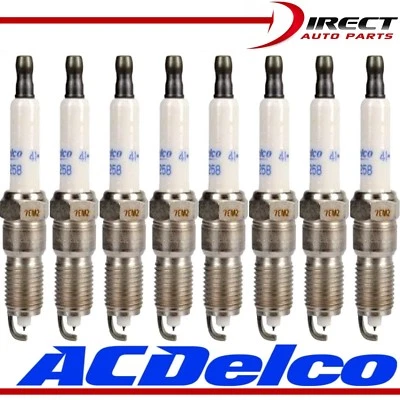 8 OEM CHEVY IRIDIUM SPARK PLUGS FOR K1500 SUBURBAN 1996-1999 ACDELCO 41-993 Foto 1 de 4