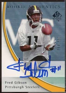Fred Gibson AU Rookie Card 2005 SP Authentic #203 - Picture 1 of 2