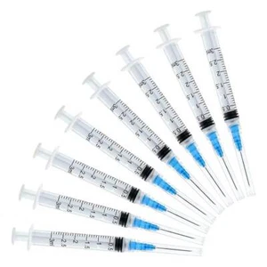 3m/cc Disposable Syringe with 23Ga 1.0 Inch Needle Pack of 20 Lab Supplies B - Picture 1 of 9