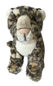Paul Sernau Wolkenleopard Plüschtier realistisches Stofftier Spielzeug 10,5 Zoll Vintage - Bild 1 von 11