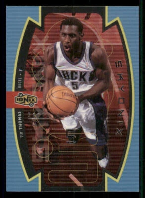 1998-99 UD Ionix Skyonix #S8 Tim Thomas - Image 1 of 2