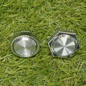 80-91 Ford Truck Bronco Chrome Wiper Washer Headlight Knobs F100 F150 F250 F350 - Picture 1 of 5