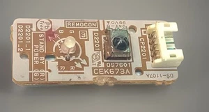 Sansui IR Sensor Board CEK673A for 325DS641 HDLCDVD328A LT-32A220 - Picture 1 of 3