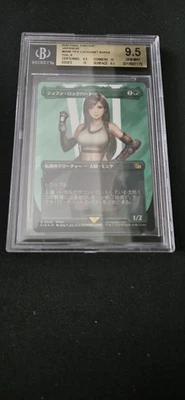 Tifa Lockhart (Borderless) Final Fantasy Japanese Surge Foil BGS 9.5 Gem Mint - Image 1 of 2