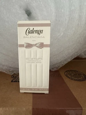 Spray eau de toilette CIALENGA BY BALENCIAGA 1,6 OZ/50 ML - Descontinuado Raro Foto 1 de 4