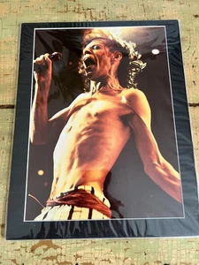 Impresión fotográfica vintage de Mick Jagger 1975 Annie Leibovitz Rolling Stones arte musical - Imagen 1 de 5