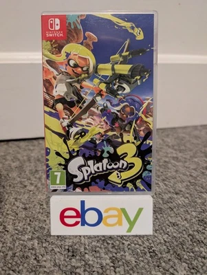 Splatoon 3 Nintendo Switch With Case – Good Condition – Fast Dispatch - Image 1 of 3