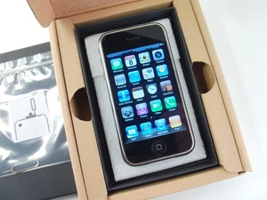 Apple iPhone 2g 8gb 1st Generation A1203 & Black Slim Box - Rare 2007 - OFFERS - Picture 1 of 23
