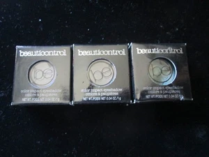 3 Lot of NEW BeautiControl Color Impact Eyeshadow: Blues: Peacock, Navy, Azure - Picture 1 of 2