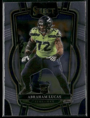 Abraham Lucas RC 2022 Panini Select Seattle Seahawks - Image 1 of 2