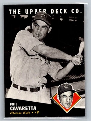 Phil Cavarretta 1994 Upper Deck All-Time Heroes Chicago Cubs #46 - Image 1 of 2