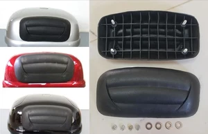 Universal Motorcycle Topbox Pillion Passenger Backrest Motorbike Topbox Back Pad - Picture 1 of 6