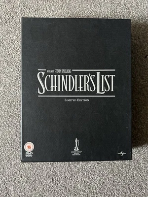 Schindler’s List Limited Edition Collectors DVD Set , Has A Few Marks On Box Etc - Image 1 of 4
