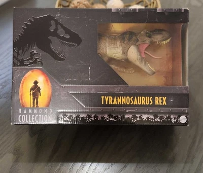 Парк Юрского периода Коллекция Хаммонда Тираннозавр Рекс Тираннозавр НОВАЯ НЕРАСПЕЧАТАННАЯ КОРОБКА - Изображение 1 из 2
