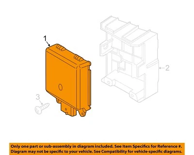 Sensor de objetos de advertencia de salida de carril OEM FORD EM2Z14C689A Foto 1 de 2