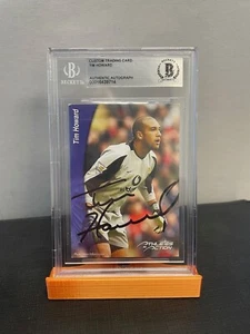 ATHLETES IN ACTION MANCHESTER UNITED - TIM HOWARD - SIGNED BECKETT AUTO USA - Picture 1 of 2