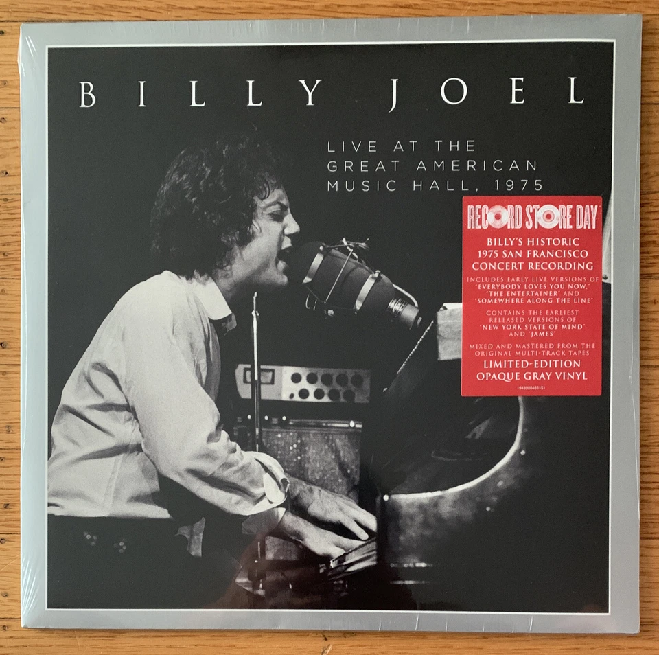 Live At The Great American Music Hall by Billy Joel (Record, 2023, Legacy )