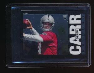DEREK CARR 2014 TOPPS CHROME 1985 MINI #18 RC *LAS VEGAS RAIDERS* - Foto 1 di 1