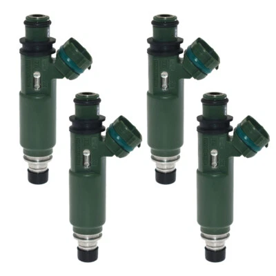 4x Fuel Injectors Fit For 1997-1998 Mazda Protege Kia Sephia 1.8L 195500-3040 - Image 1 of 4