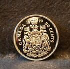1970 Canada 50 cents, Elizabeth II, épreuve gemme comme, KM-75,1 (CA2)