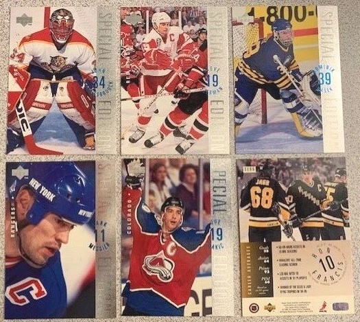 Hockey Inserts - 1995-96 UPPER DECK SPECIAL EDITION - You Pick - Free S/H - Image 1 of 1