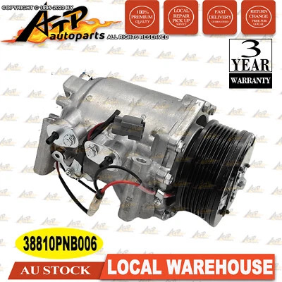 Premium AC Compressor for Honda Accord Euro CL 2.4L Petrol K24A3 2003-2008 - image 1 of 4