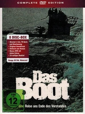DVD-BOX NEU/OVP - Das Boot - Director's Cut, TV-Serie, Kinofassung, Soundtrack - Bild 1 von 2