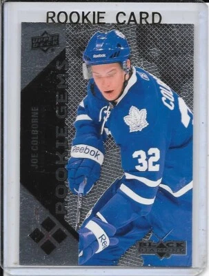 2011-12 Black Diamond Joe Colborne Quad Rookie # 244 - Image 1 of 2