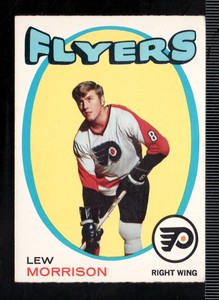 1971 O-Pee-Chee NHL Hockey Card #89 - Lew Morrison - Flyers - Sharp!