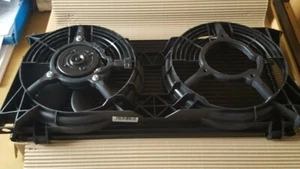  ROVER 45 MGZS AIRCON CONDENSER & FAN MOTOR  PACK JRB101150 Genuine MGR PART - Picture 1 of 7