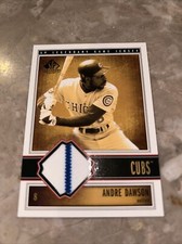 2002 SP Legendary Cuts Game Jerseys Andre Dawson #J-AnD