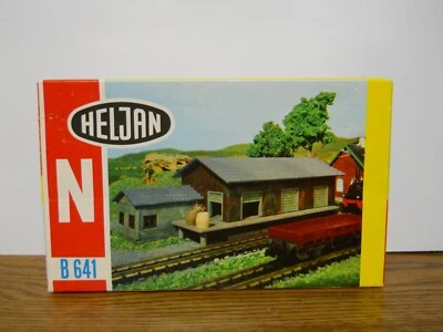 Heljan N B 641 Godsstation Frieght-Depot Model Kit Made in Denmark Plastic - Image 1 of 4