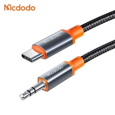 Mcdodo AUX Audio Cable USB C to 3.5mm Male Adapter for iPad Pro Air. 1.2m - Image 1 of 4