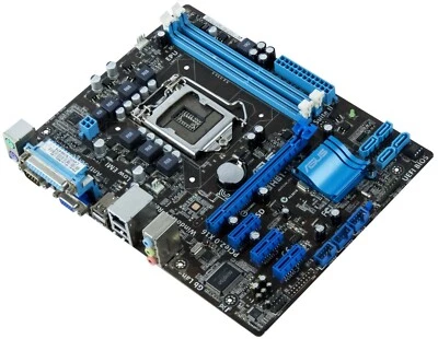 Placa Base ASUS P8H61-M LX LGA1155 DDR3 MICROATX INTEL H61 193mm x 244mm - Imagen 1 de 3