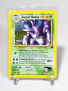 Giovanni's Nidoking - 7/132 - Holo Rare Pokemon Gym - Picture 1 of 6