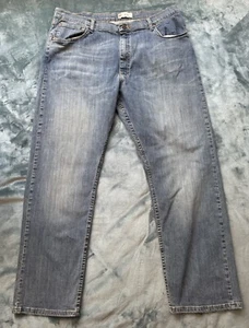 Jeans Wrangler Premium Quality Regular Straight Fit Blu Denim Uomo 38X30 LEGGI - Foto 1 di 9