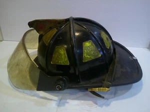 Casco antincendio Cairns 1010 - Nero con protezione facciale - Foto 1 di 7